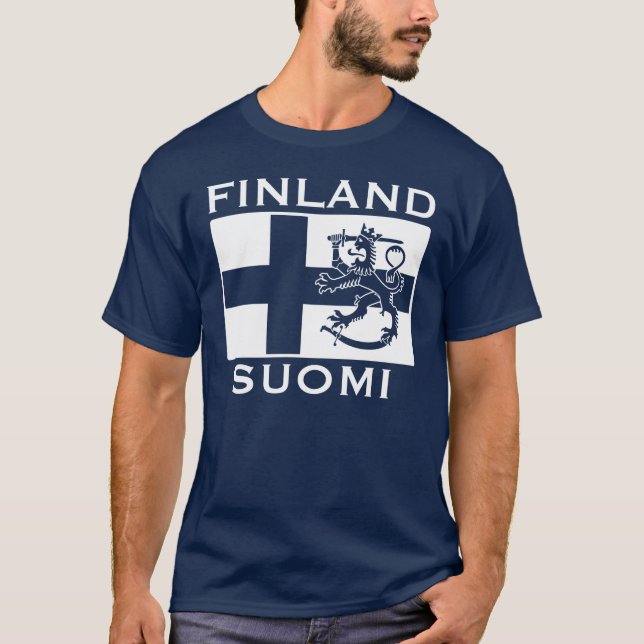 Finnland Suomi T-Shirt (Vorderseite)
