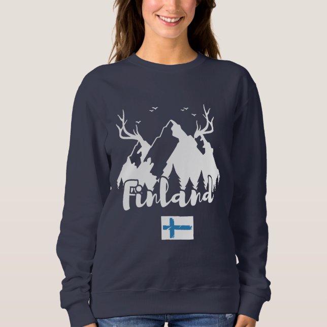 Finnland Sweatshirt (Vorderseite)