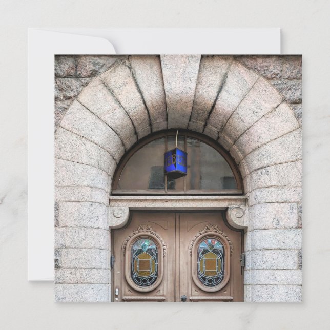 Finnland Türkarte Feiertagskarte (Vorderseite)