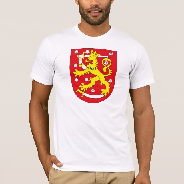 Finnland-Wappen T - Shirt (Vorderseite)
