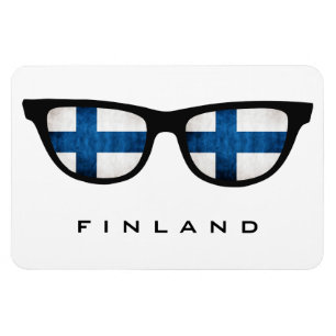 Finnland zeichnet Sondertext und Farbmagneten aus Magnet