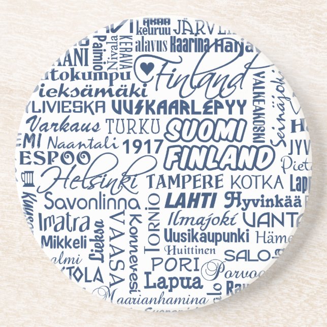 Finnlands Untersetzer (Vorne)