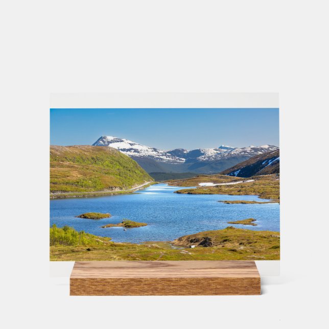 Finnvikvatnet Acrylschild (Vorderseite)