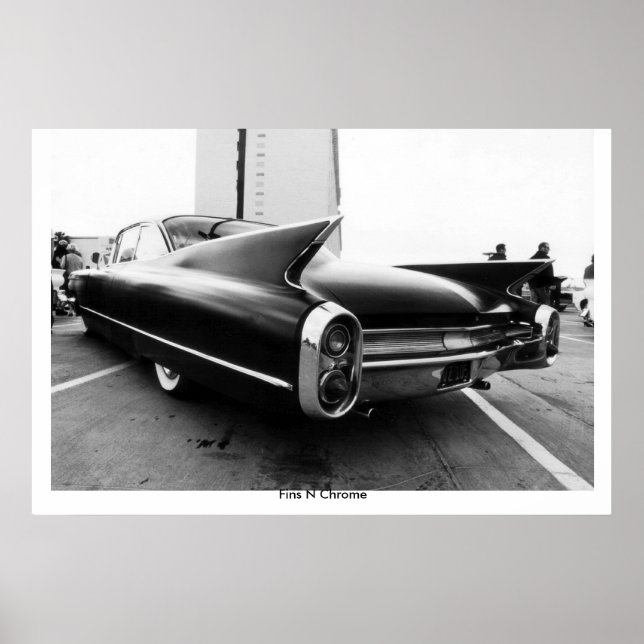 Fins N Chrome Poster (Vorne)