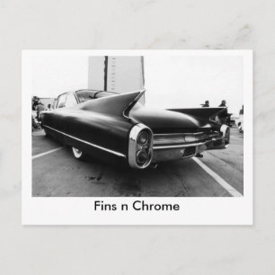 Fins n Chrome Postkarte