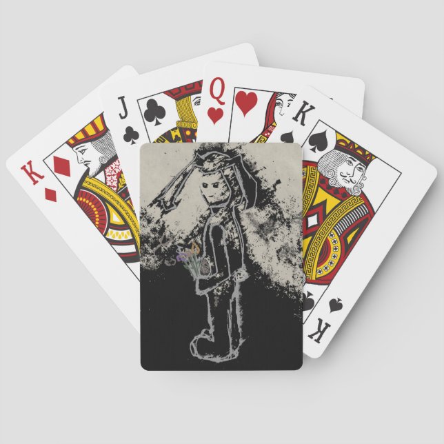 finstere Hase Spielkarten (Rückseite)