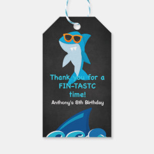 Fintastic Zeit… Haifisch danken Ihnen Geschenkanhänger