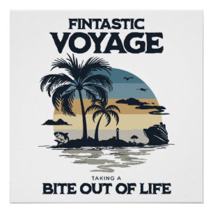 Fintastische Reise, die aus dem Leben kommt Poster