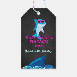 Fintastische Zeit... Girls Shark Danke, dass ihr T Geschenkanhänger