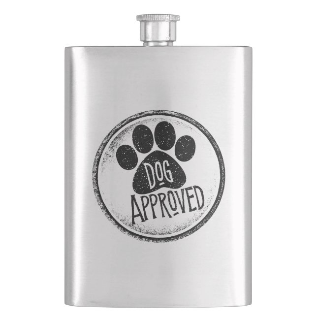 Fiole approuvée par le chien (devant)