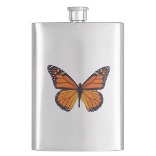 Fiole de papillon orange