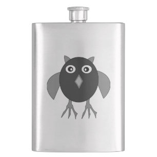 Fioles de hibou d'Halloween déplaisant