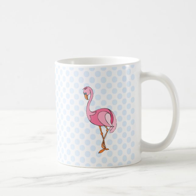 Fiona-Flamingo Kaffeetasse (Rechts)