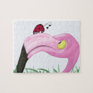 Fiona Flamingo und Ladybug