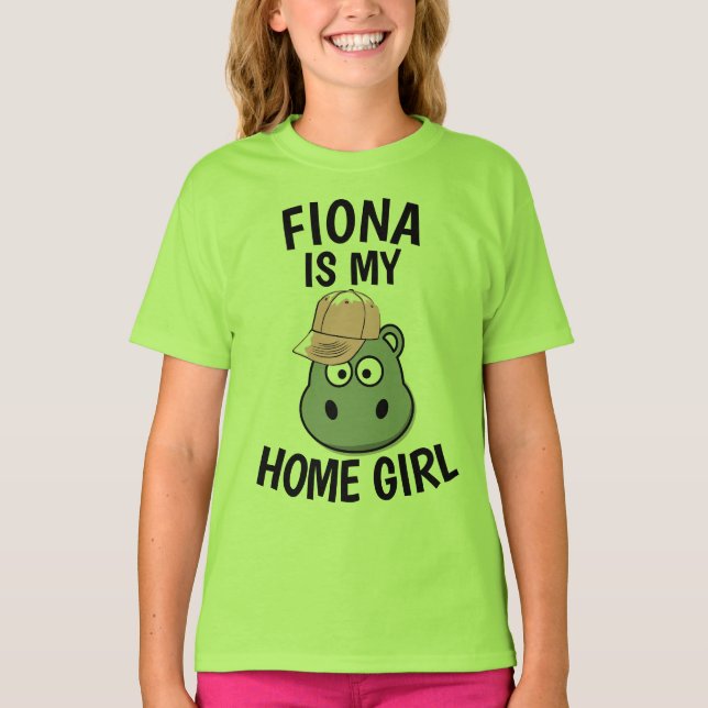 FIONA HIPPO Funny T - Shirt (Vorderseite)