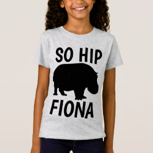 FIONA HIPPO Funny T - Shirt