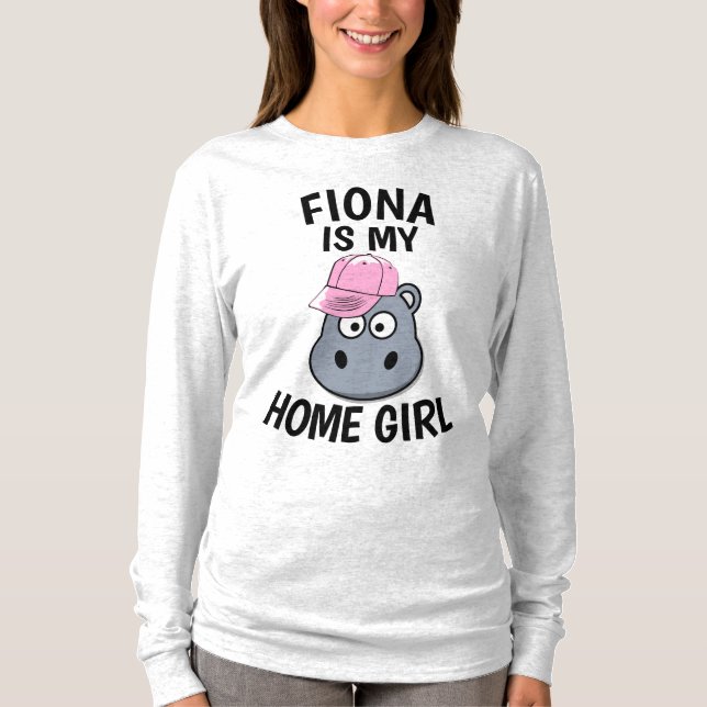 FIONA HIPPO T - Shirt, MEIN ZUHAUSE GIRL T-Shirt (Vorderseite)