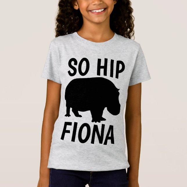 FIONA HIPPO T-shirts amusants (Devant)