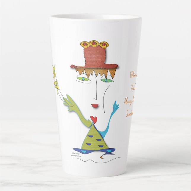 'Fiona' - Sweeten the Deal Latte Tasse (Vorderseite)