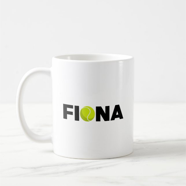 Fiona Tennis Kaffeetasse (Links)
