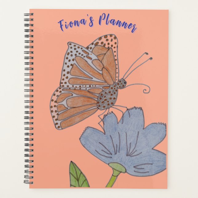 Fionas Schmetterling und Blume 20XX Planer (Vorderseite)