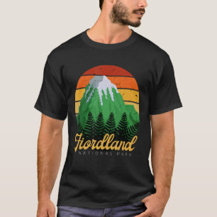 Fiordland Nationalpark Neuseeland Naturschutzgebie T-Shirt