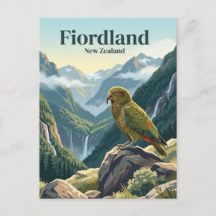 Fiordland Neuseeland Postkarte
