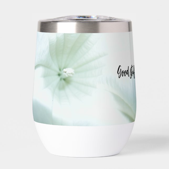 Fiore Bianco Stainless Steel Vin Tumbler (Avant)