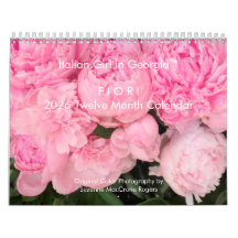 Fiori 2026 Foto-Kalender - Botanik & Blüten