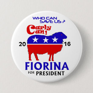 Fiorina für Präsidenten 2016 Button
