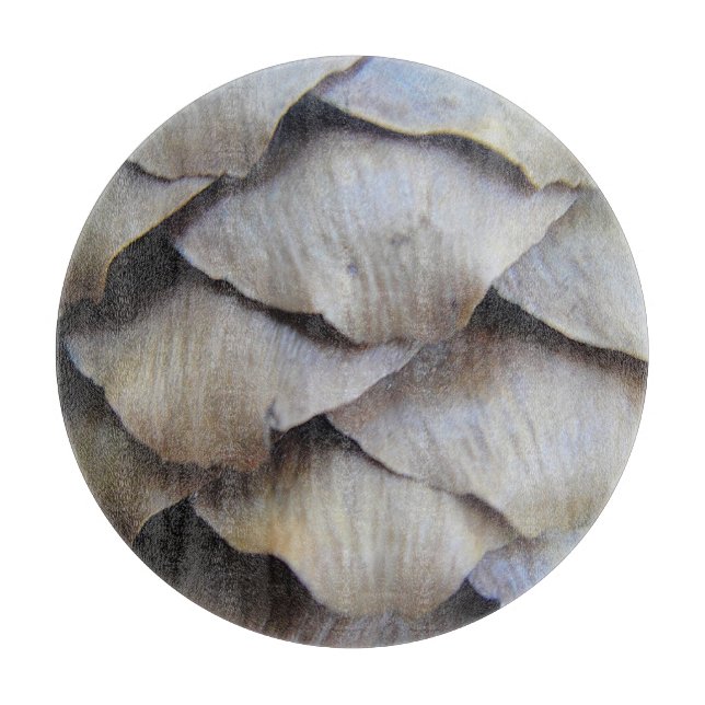 Fir Cone Muster Schneidebrett (Vorderseite)