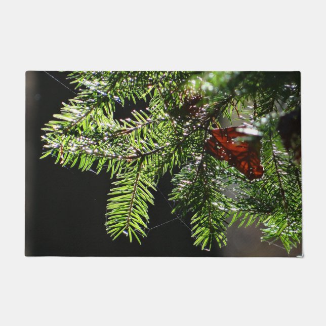 Fir Tree Door Mat Fußmatte (Vorderseite)