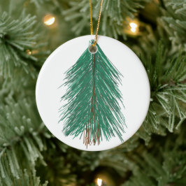 Fir Tree Forest Keramik Ornament