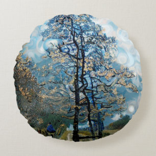 FIR TREE RUNDES KISSEN