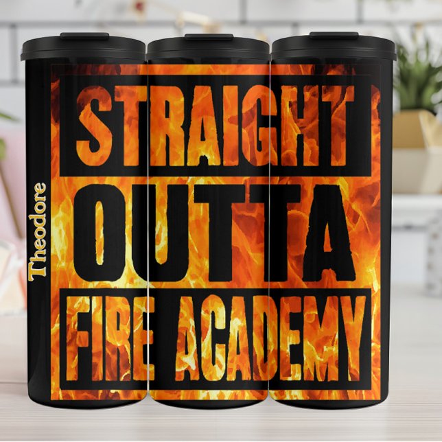Fire Academy Grad Design Thermosbecher (Von Creator hochgeladen)
