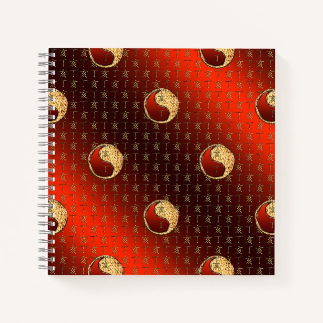 Fire Boar Notizbuch (Vorderseite)