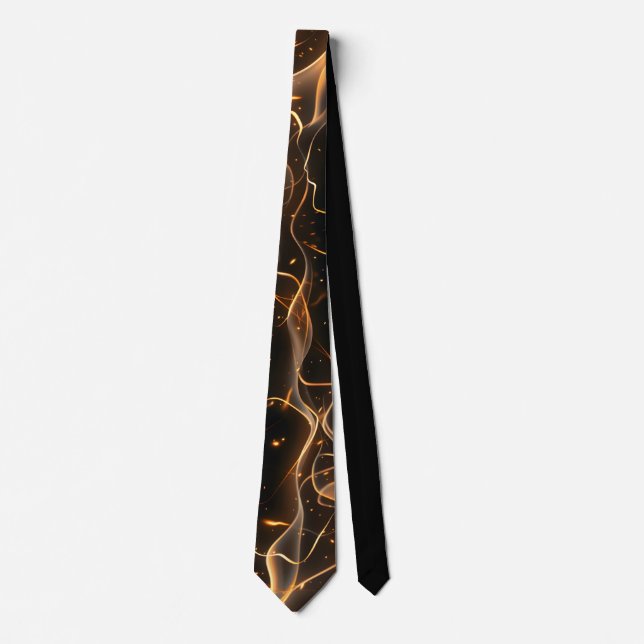 Fire design Tie / Feuer Krawatte (Vorderseite)