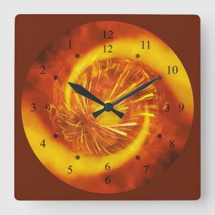 Fire Diamond V2 ~ Horloge horaire ~