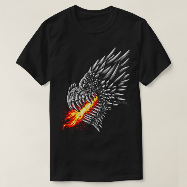 Fire Dragon T-Shirt (Design vorne)