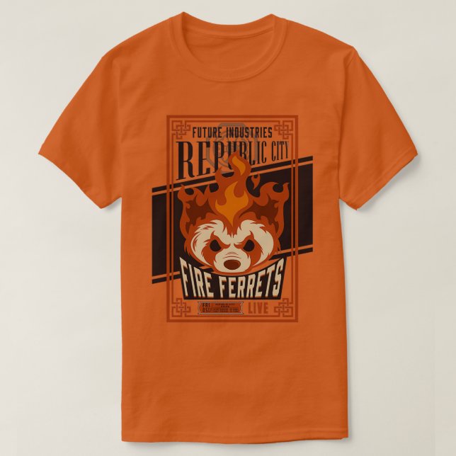 Fire Ferrets Vintag Boxing Essential TShirt (Design vorne)