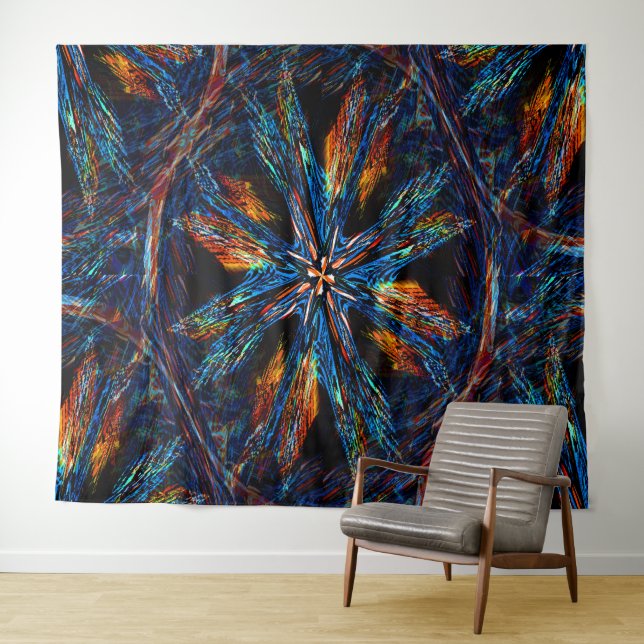 Fire Flowers..... Wandteppich (Beispiel (Horizontal))