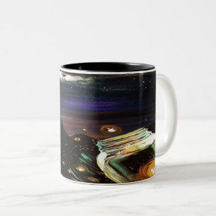 Fire Fly Sky Zweifarbige Tasse