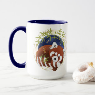 FIRE FOX Red Panda 15oz Tasse