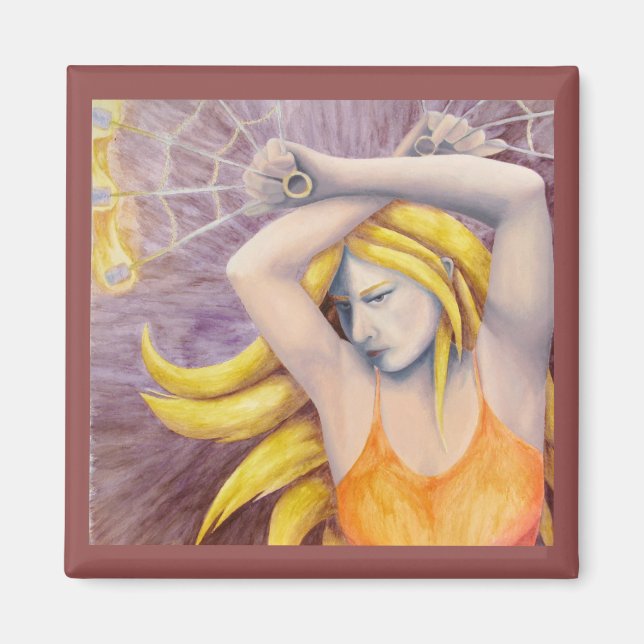 Fire Goddess Dancing Magnet (Vorne)