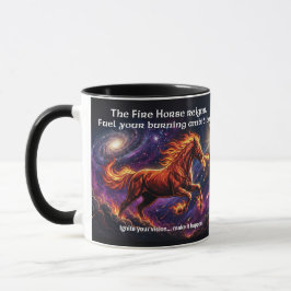 Fire Horse "Burning Ambition" Tasse
