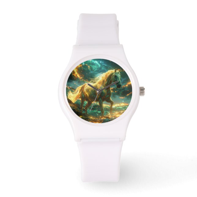 FIRE HORSE - CHINESE ZODIAC -  ARMBANDUHR (Vorderseite)