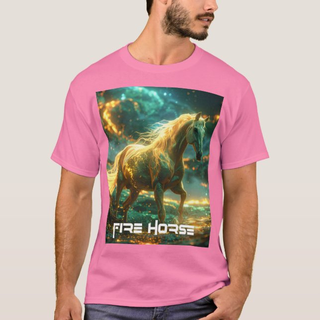 FIRE HORSE - CHINESE ZODIAC -  T-Shirt (Vorderseite)