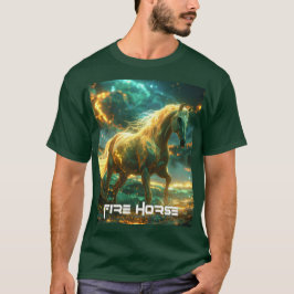 FIRE HORSE - CHINESE ZODIAC -  T-Shirt