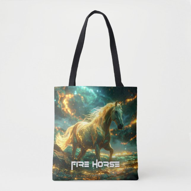 FIRE HORSE - CHINESE ZODIAC -  TASCHE (Vorderseite)
