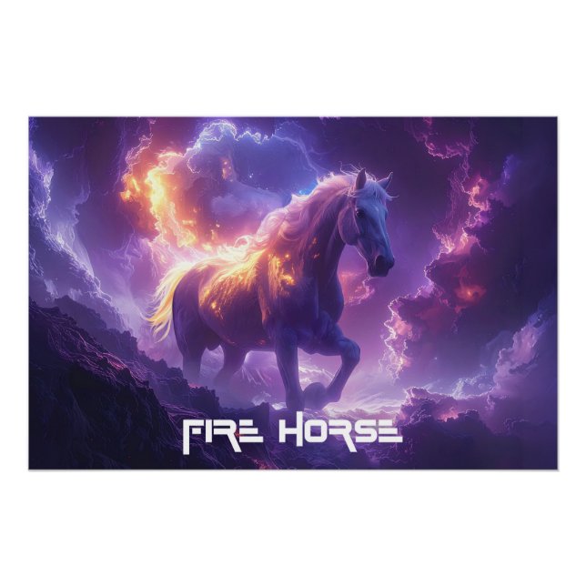 FIRE HORSE - SHENG XIAO POSTER (Vorderseite)